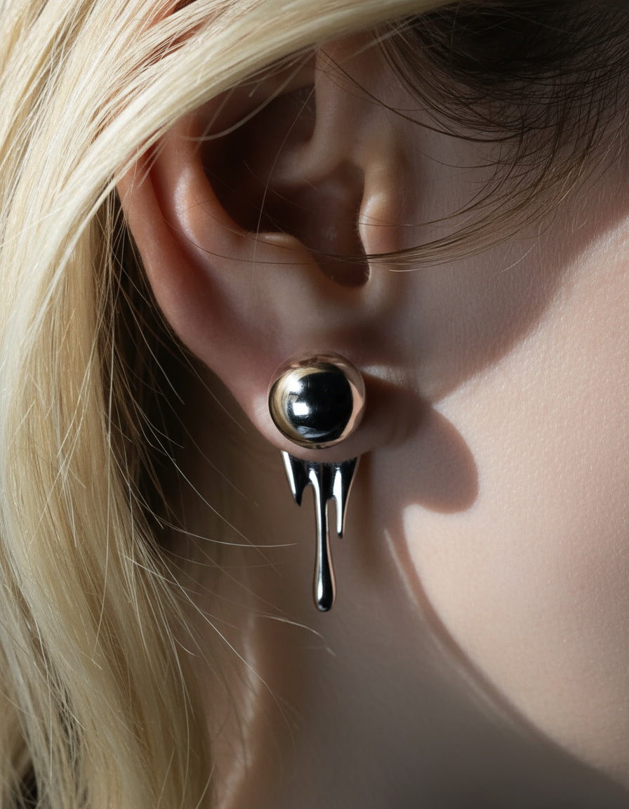 Earrings Liquid drops
