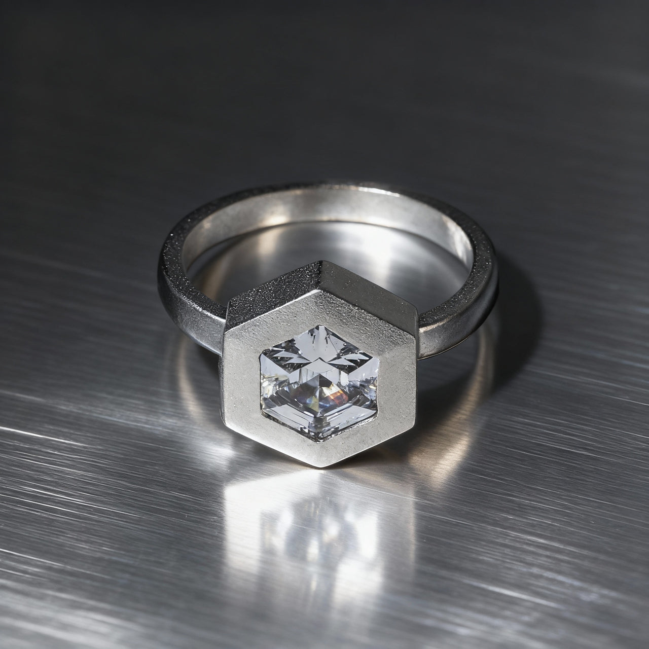 Ring Crystal Hex