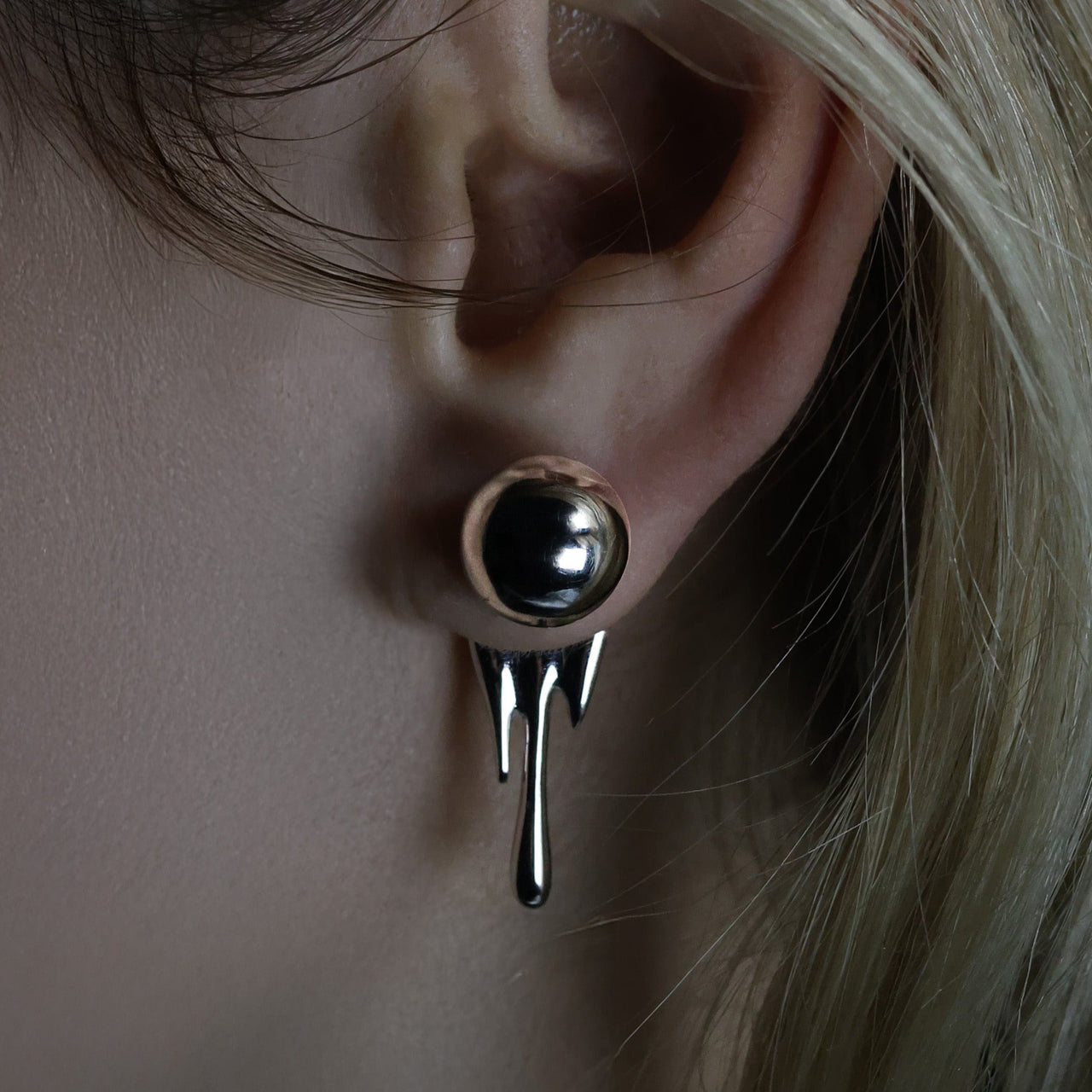 Earrings Liquid drops