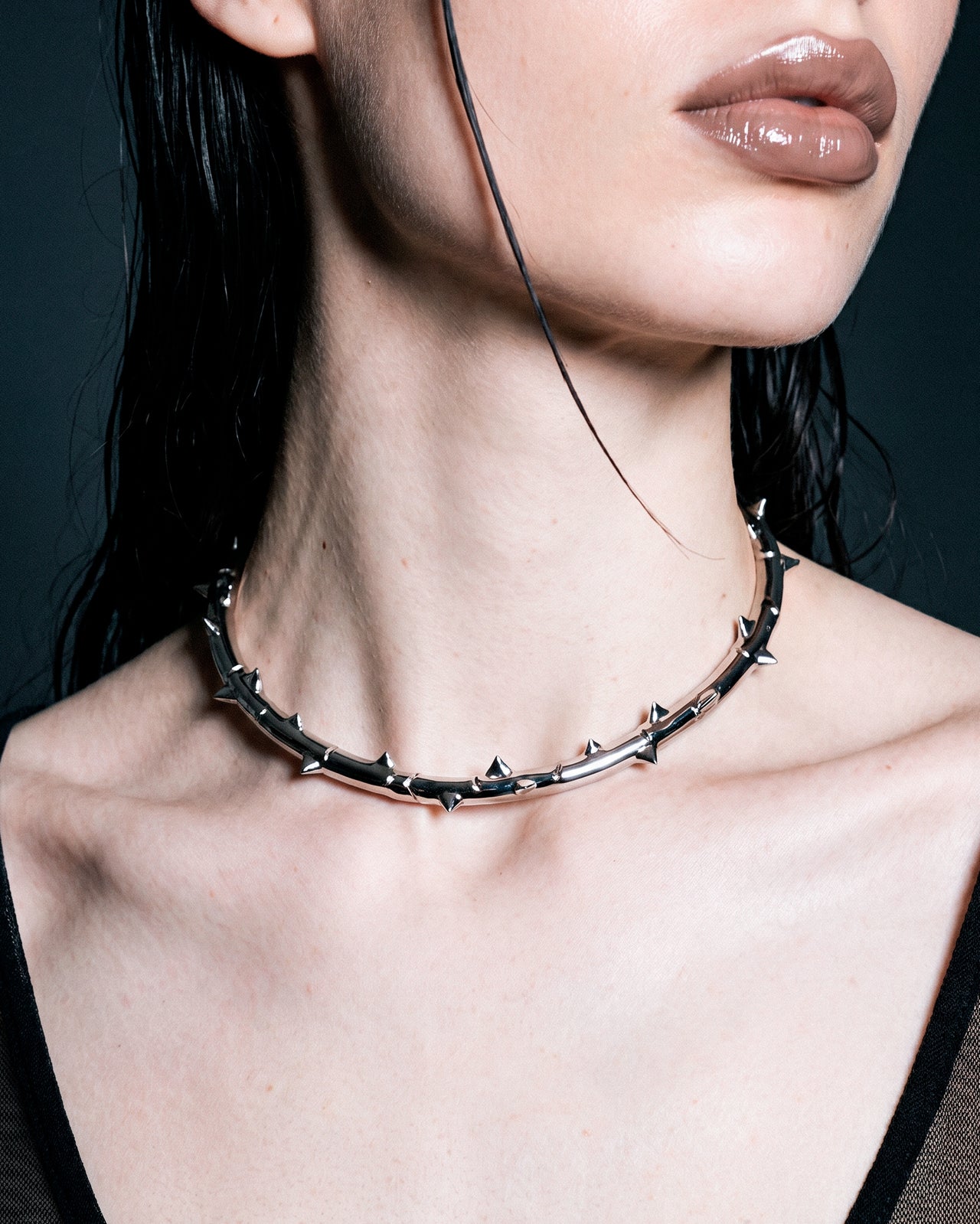 Necklace Rose Thorns